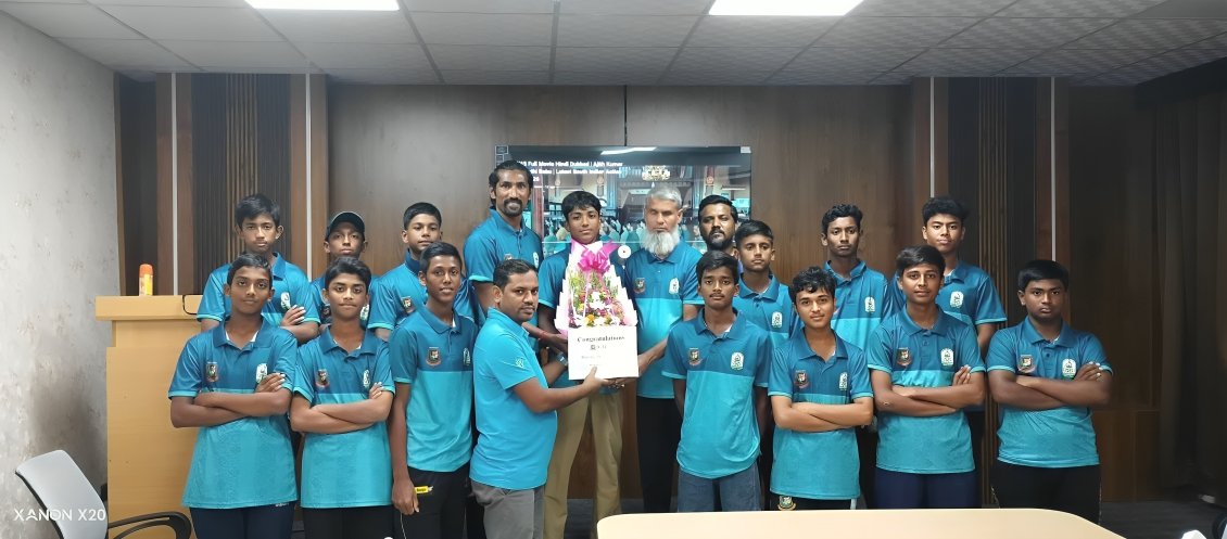 Hotel Nagar Extends Heartiest Congratulations to Barishal Divisional Under-14 Cricket Team for Securing Semi-Final Spot